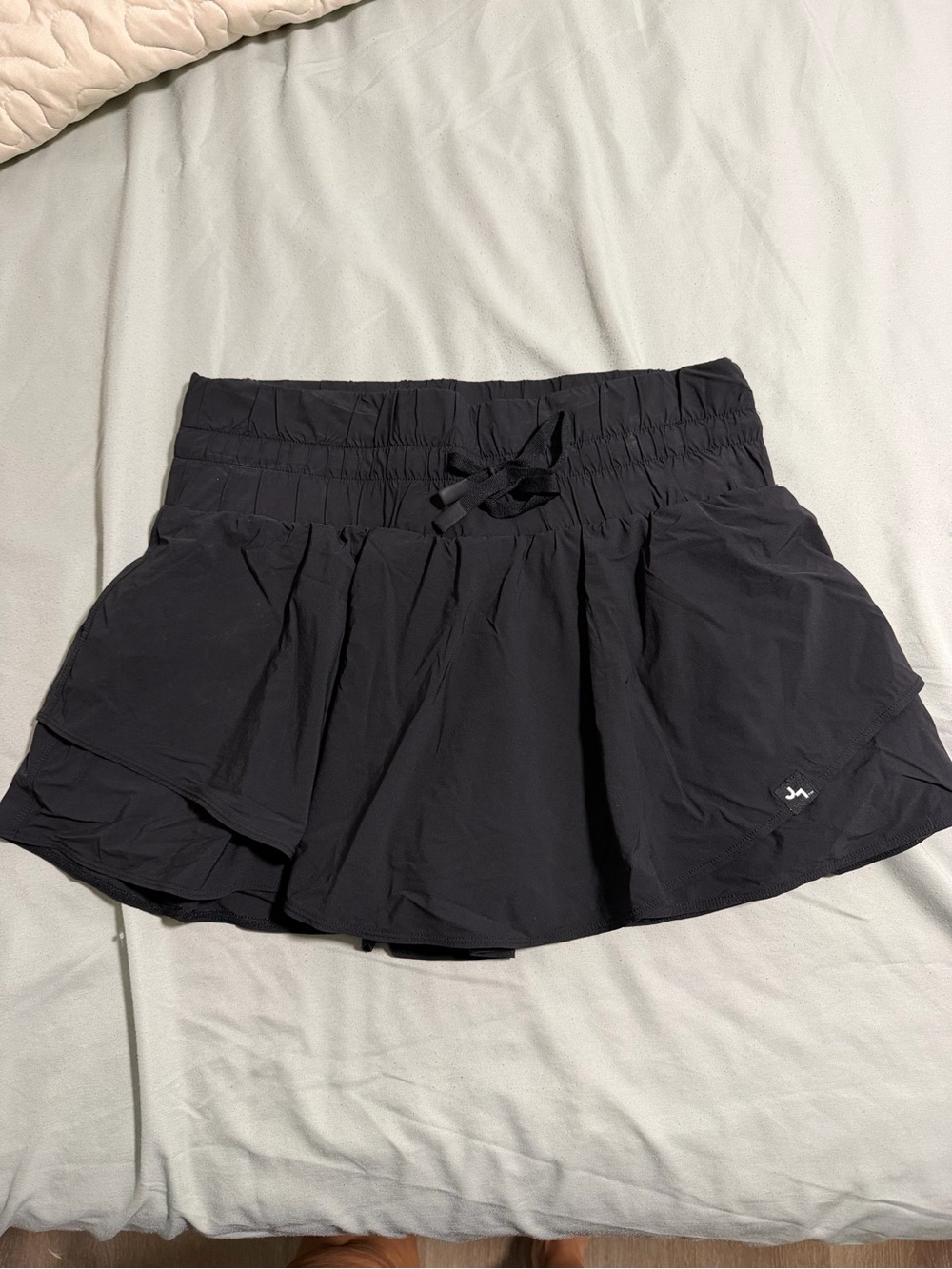 JoyLab Black Athletic Skort with Drawstring Waist